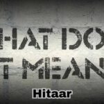 Hitaar