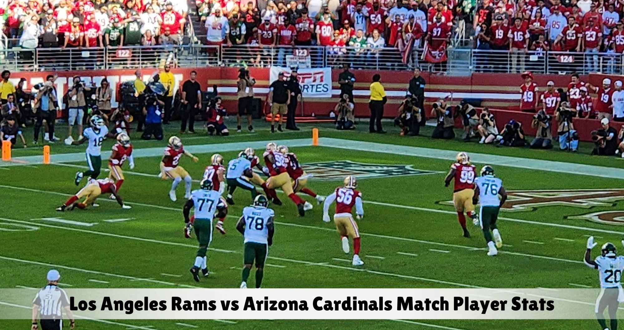 Los Angeles Rams vs Arizona Cardinals Match Player Stats