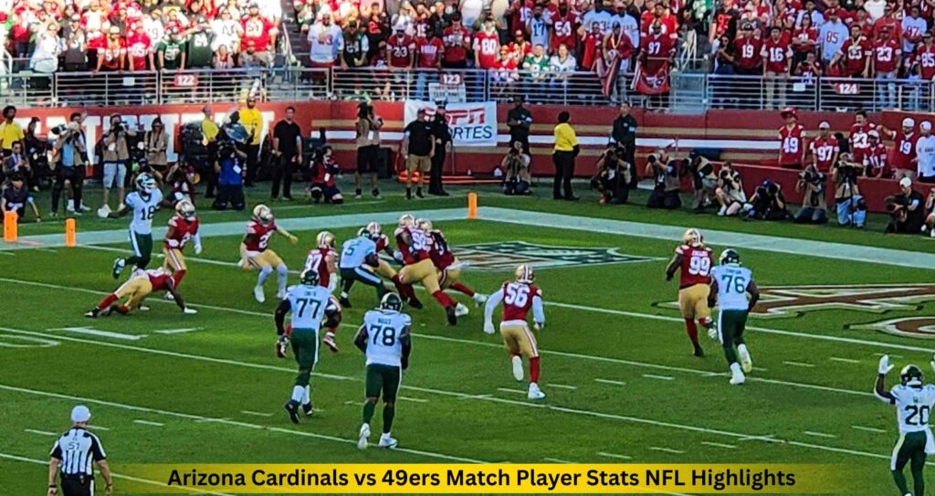 Arizona Cardinals vs 49ers Match Player Stats