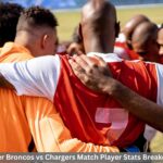Denver Broncos vs Chargers Match Player Stats